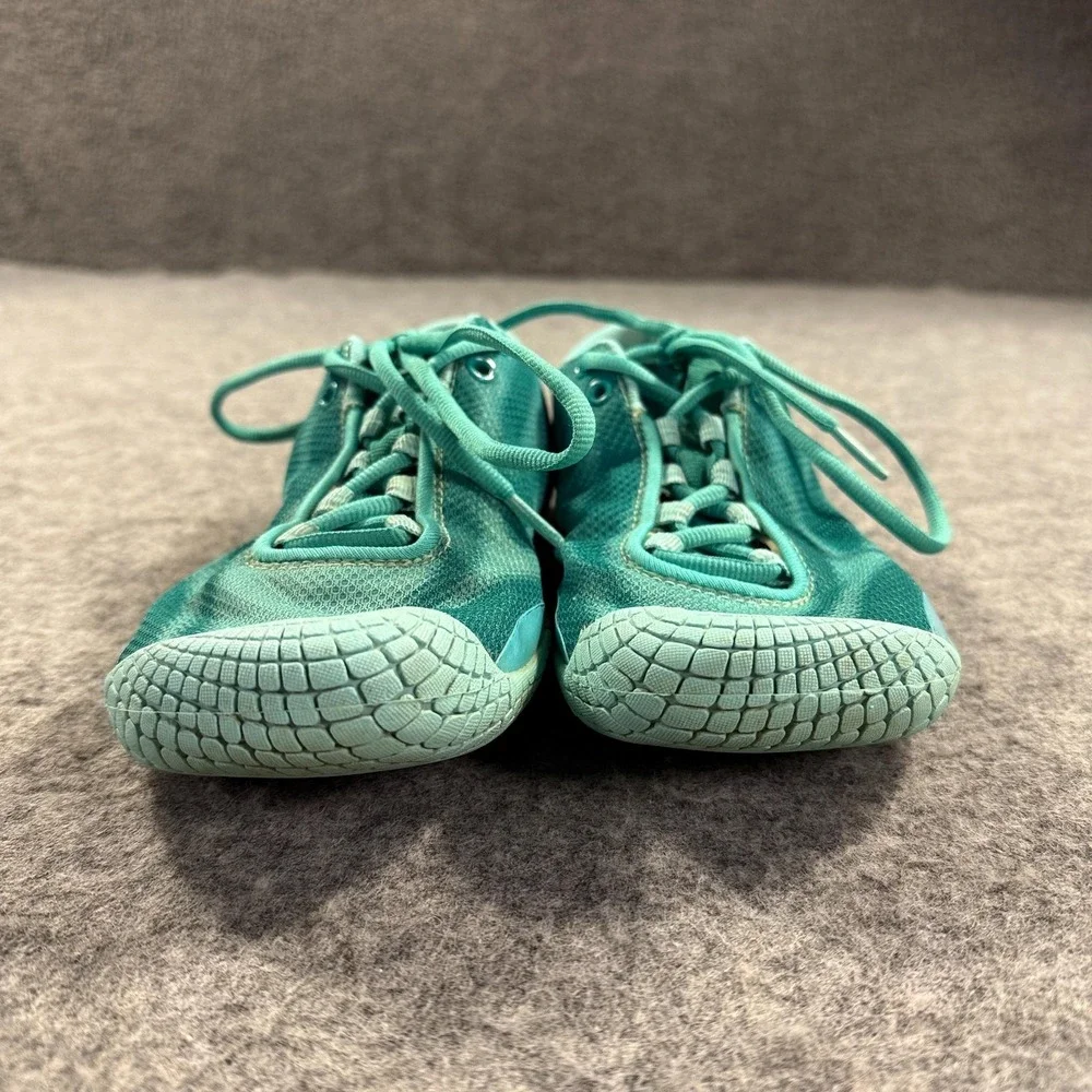 TSLA BareTrek Shoes Womens Size 8.5 Green Mesh Barefoot‎ Running Minimalist